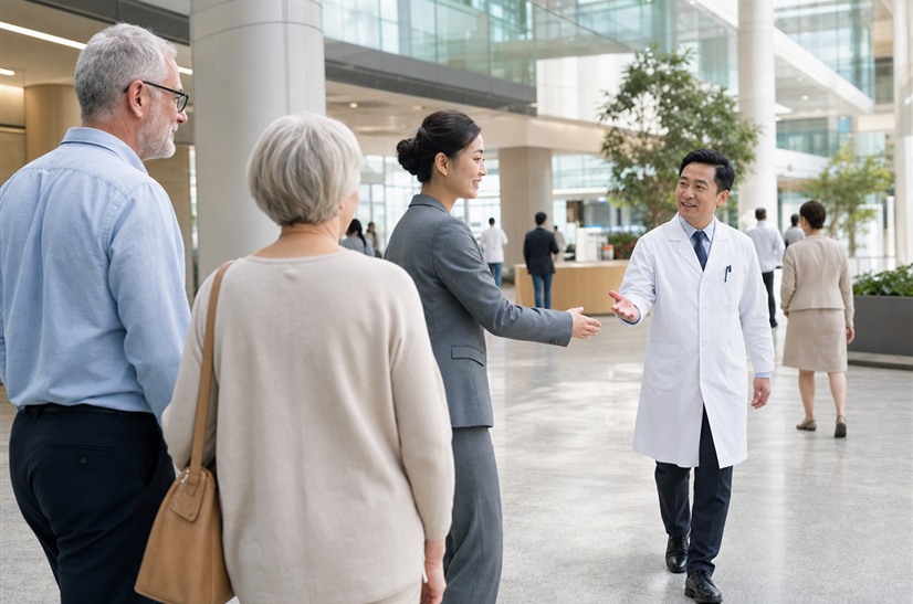 What local coordination can include during a hospital visit